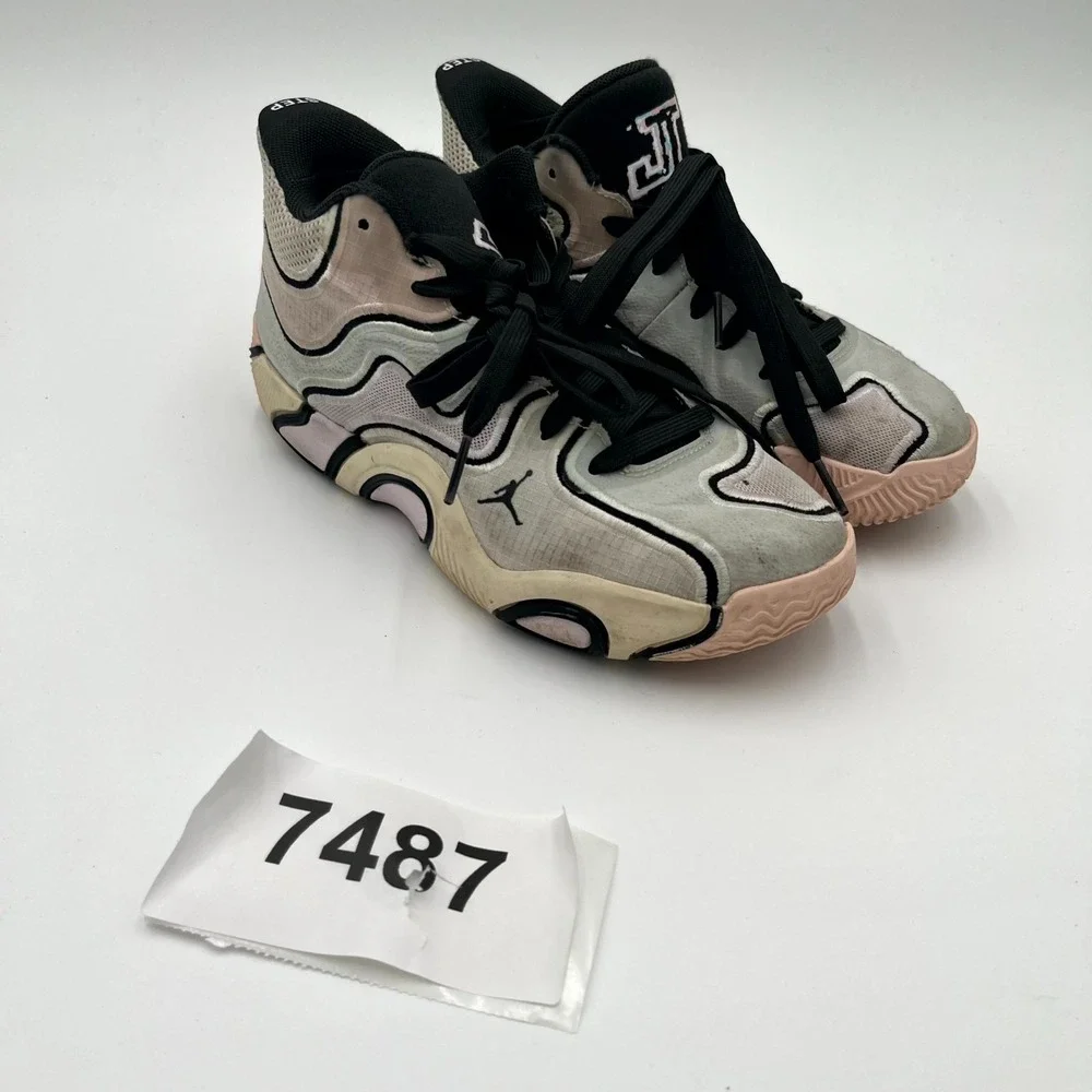 Air Jordan Tatum 3 GS Sidewalk Chalk HF3136-008 Kids 5 Sneaker‎ Multi Basketball